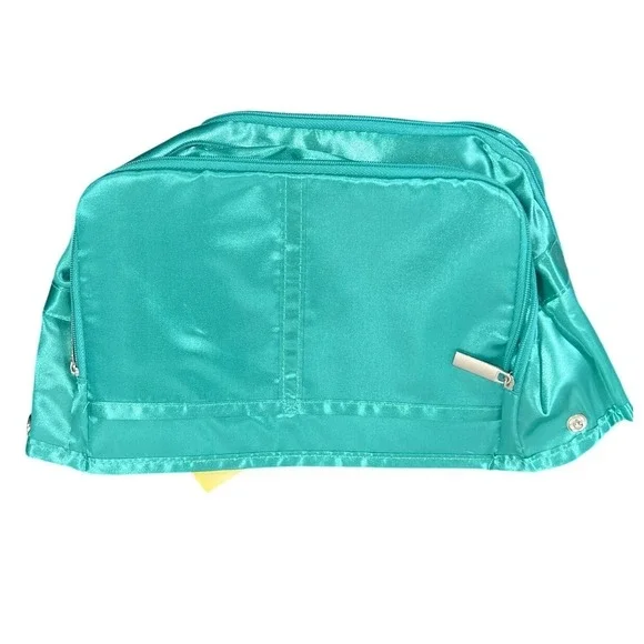 Great Innovations Pursfection‎ Interchangeable Purse Organizer Teal Satiny