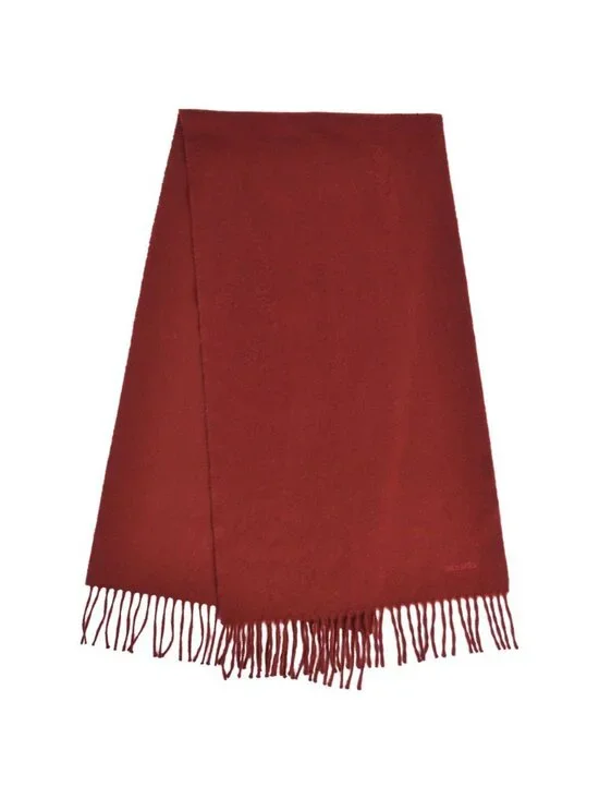 Hermes Scarf Shawl Fringe Cashmere
