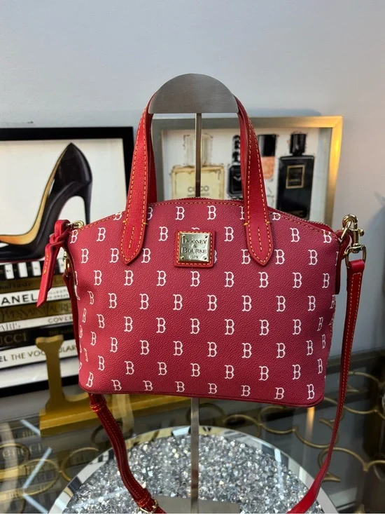 Dooney & Bourke Boston Red Sox Ruby Mini Crossbody Satchel NWOT