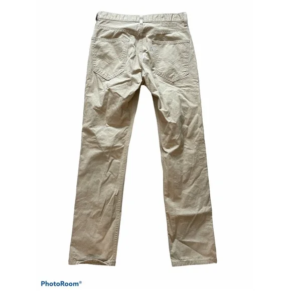 Levi's 31x32 Khaki 13151 Hybrid Trouser Chino Pants 100%‎ Cotton