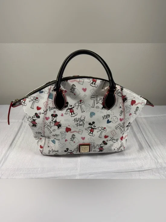 Dooney & Bourke Disney's Valentine Sweethearts Satchel Bag Large