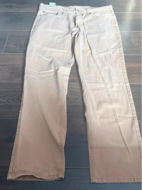 Levi’s 541 Men’s Jeans 36x34 Tan Athletic Taper Denim Pants 223