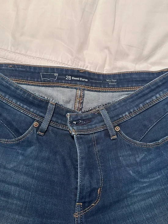 Levi's Women's Dark Blue Skinny Jeans