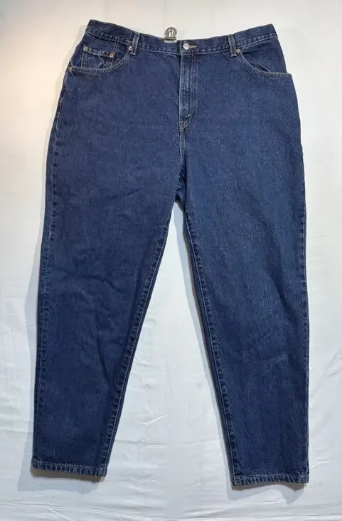 Levi’s 550 Classic Relaxed Fit Jeans Men’s 40x30 Blue Tapered Leg 100% Cotton