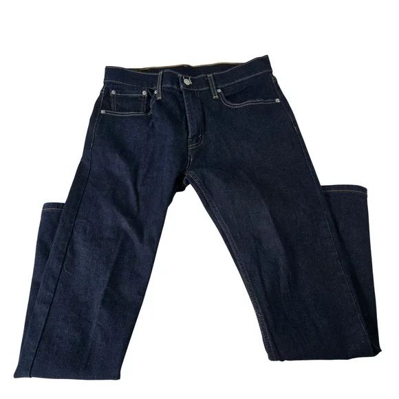 Levis 512 Slim‎ Taper Jeans Mens 32x32 Dark Indigo Blue Stretch Denim 28833-0280