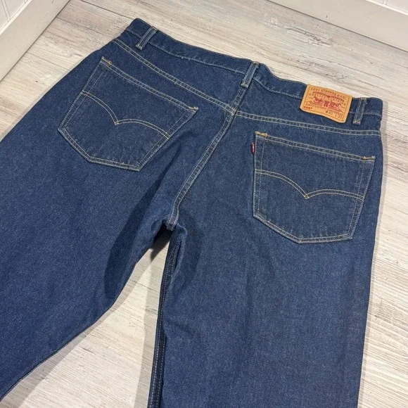Vintage Levi's 505 Jeans Mens 40x30 (37x30 actual) Red Batwing 01-00‎