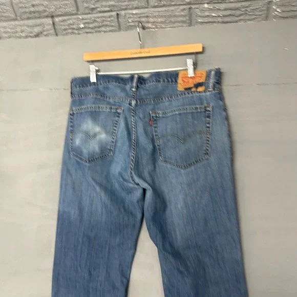 Levis 559 Relaxed Straight Mens Jeans‎ 36x34 Blue Medium Wash Denim 00559-0384