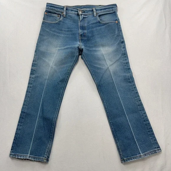 Levi's Jeans 517 Bootcut Classic Medium Wash Blue Denim Mens W34 L27