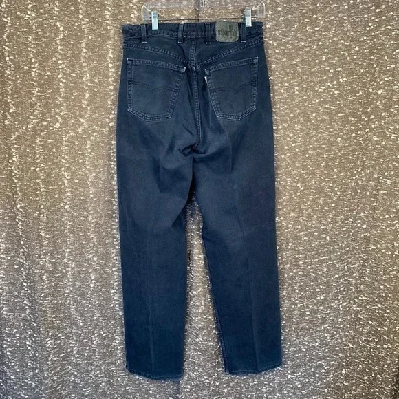 Vintage 90's Levi's Silvertab Baggy Denim Jeans Dark Blue Y2K Skater Men's 34x34