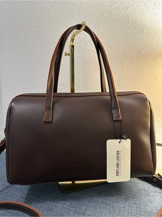 Portland Leather Sloan Bag *Oversized* in Grizzly