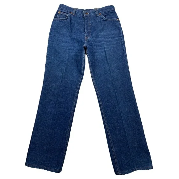 Vintage Levi's White Tab Blue Denim Jeans 30x28‎