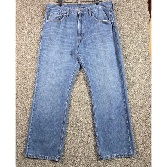 Levi's 559 Jeans Mens 38x30 Blue Relaxed Straight Leg‎ Denim 100% Cotton
