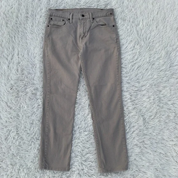Levis Jeans Mens 31x28 Beige 511‎ Skinny American Denim Skater Punk Tag 32x30