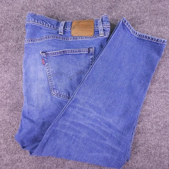 Levi's Premium Lot‎ 512 Big E Jeans Men's Size 48x30 (44x27) Blue Denim Medium