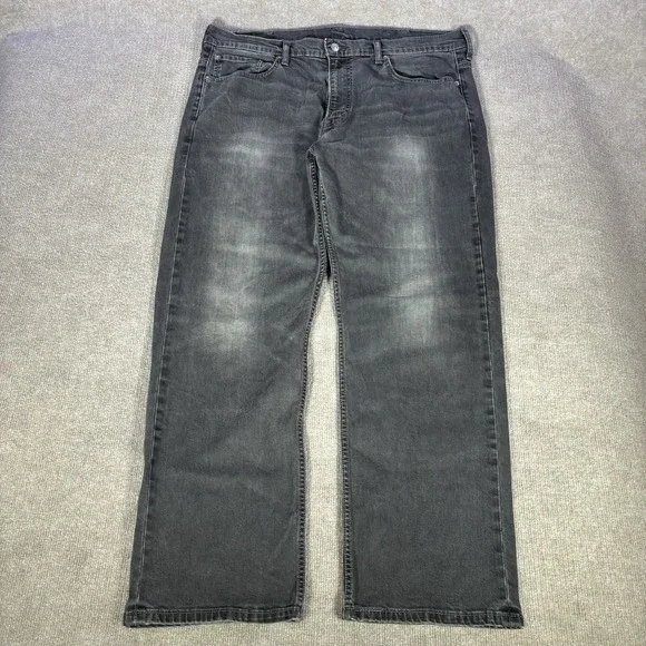 Levis‎ 569 Jeans Mens 40x32 (Tag 38x32) Loose Straight Fit Dark Blue Denim Baggy