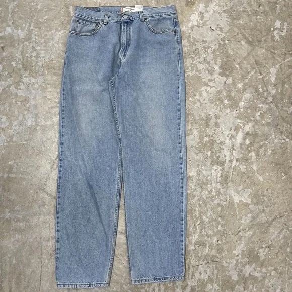 Levis Jeans Mens 34x33 Blue Pants 550 Baggy Relaxed Loose Y2K Denim Tag 36x34 C9