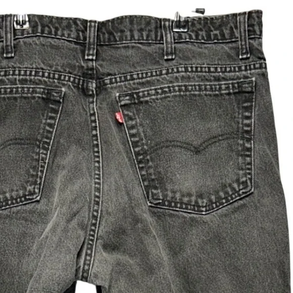 Vintage Levi's‎ Jeans 505 Mens 40x32 Black Cotton 80's Aesthetic Made in Canada