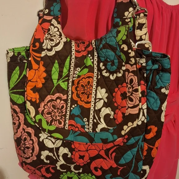 Vera Bradley Convertible Backpack/ Satchel Handbag