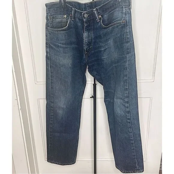 Levi’s Men’s 505 Blue Jeans 32x 30 Straight Leg