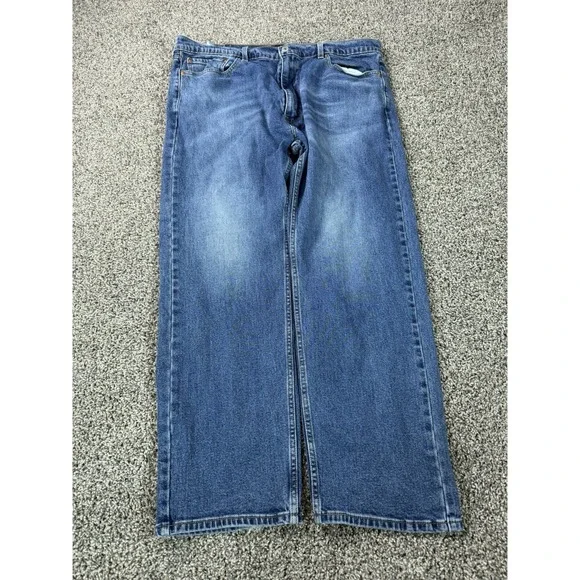 Levi's 505 Regular Fit Straight Jeans Men's Size 40X30 Blue