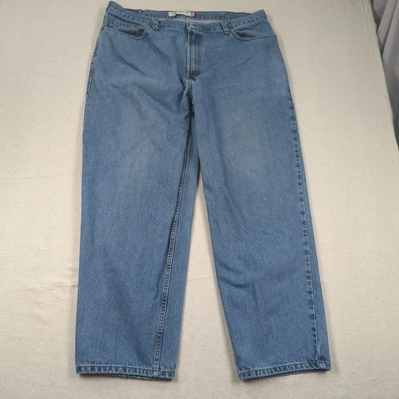 Levis Jeans Mens 40x30 Blue 560 Loose Tapered Relaxed Baggy Dark Wash