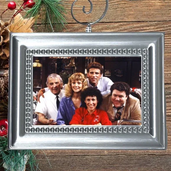Cheers Ted Danson Woody Harrelson TV Show‎ Memorabilia Christmas Tree Ornament
