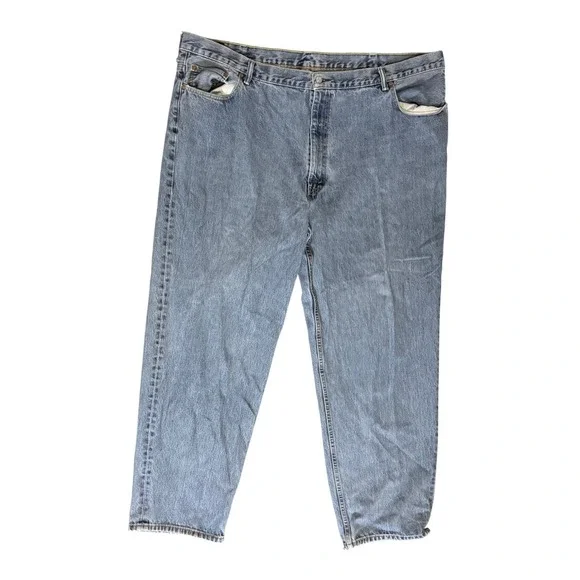 Levi's 550 Relaxed Fit Jeans Mens 50x34 Blue Medium Wash Red Tab Denim