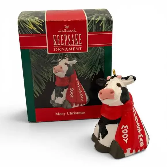 1990 Hallmark Mooy Christmas Ornament