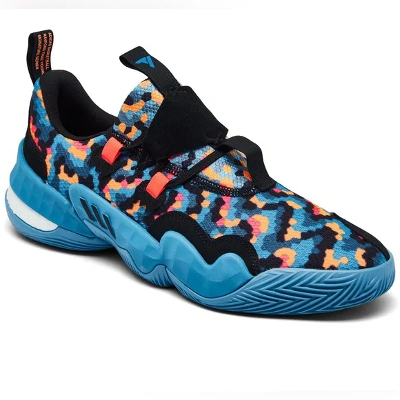 adidas Men's Trae Young‎ 1 Basketball Sneakers shoes multicolor size 14 GY0289