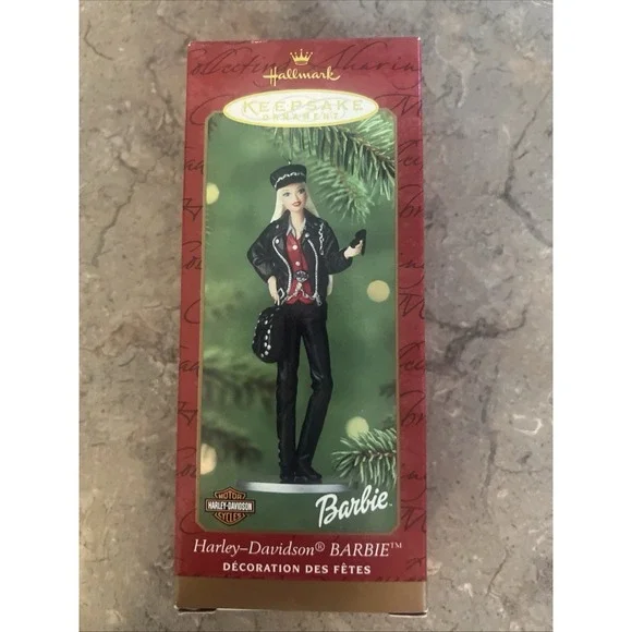 1999 Hallmark Keepsake Harley-Davidson Barbie Ornament