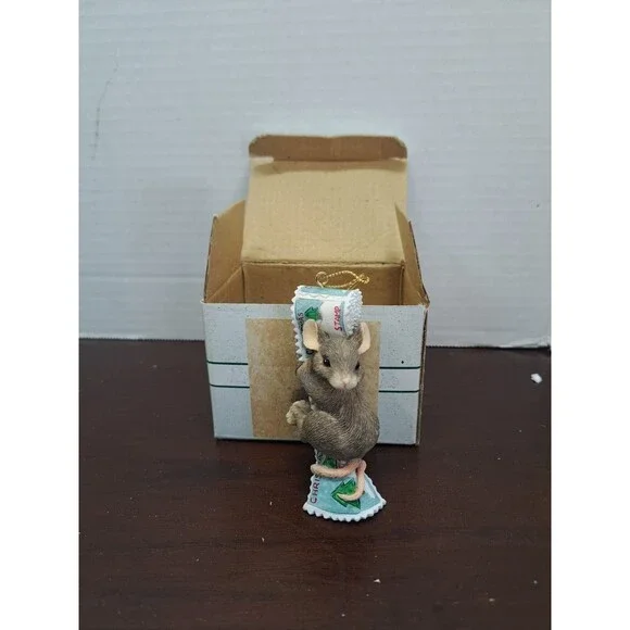 Charming Tails Stamp Dispenser Ornament