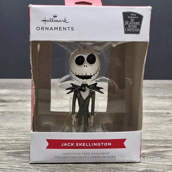Hallmark Nightmare Before Christmas Holiday Ornament - Jack Skellington - New