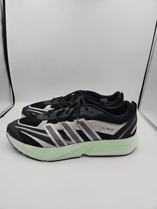 Adidas Black & Mint Lightstride Running Sneakers