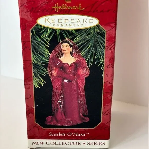 Hallmark Gone with the Wind Scarlett O'Hara Ornament vintage 1997 New