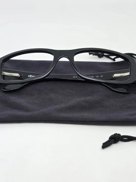 Revo 2512 301/J7 Black Sunglasses Frame w/ Flexhinge and Case Italy 57-18-135