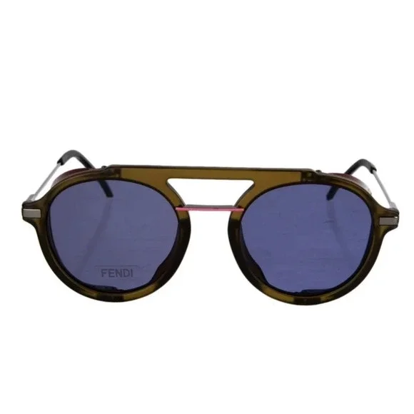 $550 FENDI Aviator Tinted Men's Sunglasses FF M0012/S - *RARE* & NEW