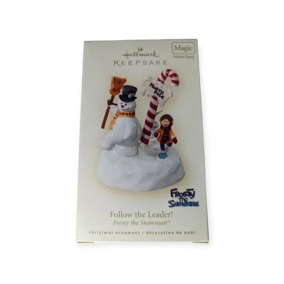 Hallmark Keepsake Ornament 2008 Frosty the Snowman Follow the Leader! Magic