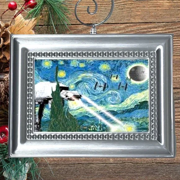 The Starry Night Star‎ Wars Christmas Tree Ornament Vincent van Gogh