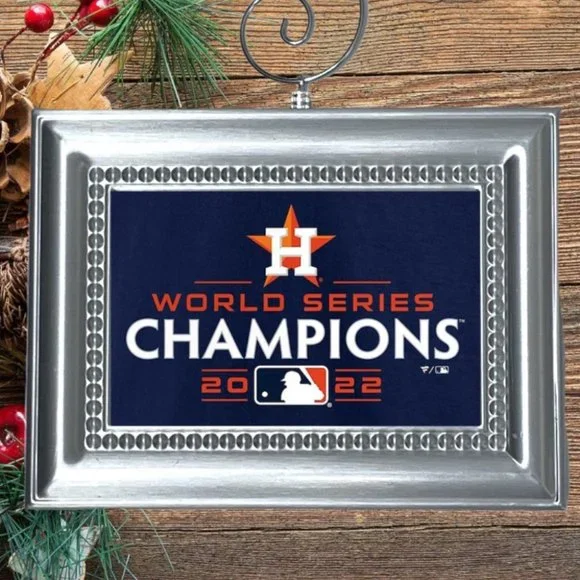 2022 Baseball World Series‎ Champions Houston Astros Christmas Tree Ornament