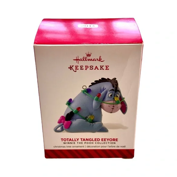 Hallmark Keepsake Ornament Totally Tangled Eeyore 2014 Winnie‎ the Pooh