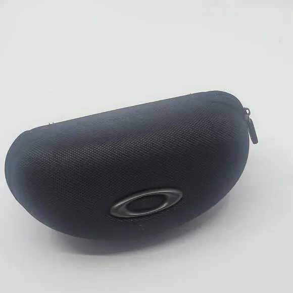 Oakley Large Hard Shell Mesh Zip Sunglasses Case Black 426