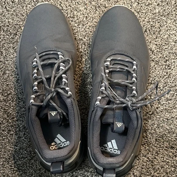 Adidas Men's Black Trail Hiking Shoes Size 9.5 Athletic Outdoor Sneakers