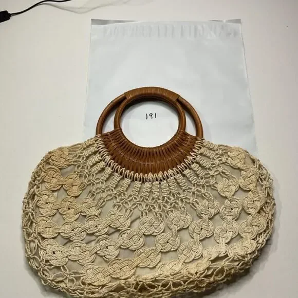 Unbranded Women's Tan and Cream Bag
