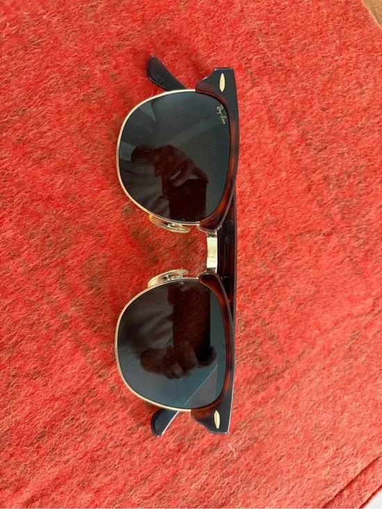 Vintage Bausch & lomb Ray-Ban Clubmaster Sunglasses - Tortoise Frame
