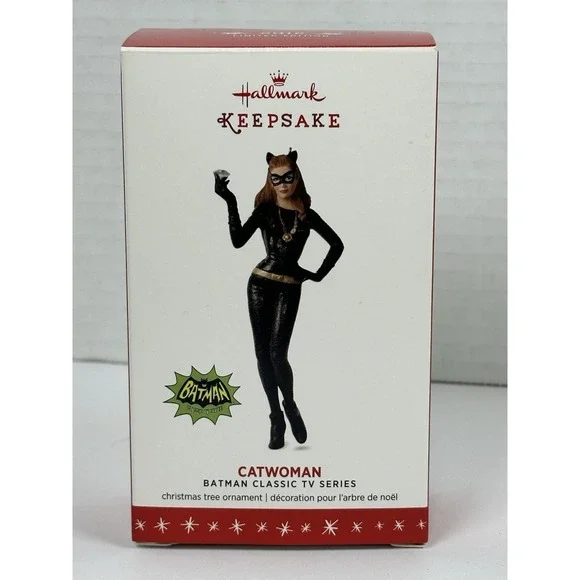 Hallmark Keepsake 2016 Ornament Catwoman Batman Classic TV Series QXE3091
