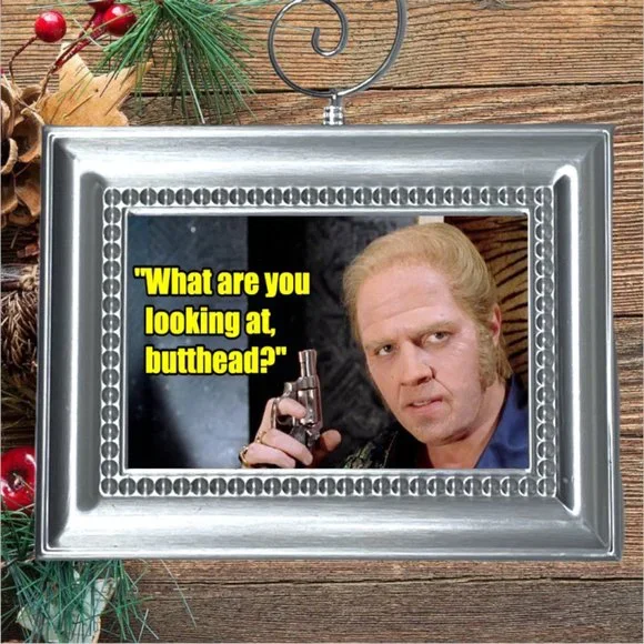 Back To The Future Biff‎ Tannen Retro Movie Memorabilia Christmas Tree Ornament