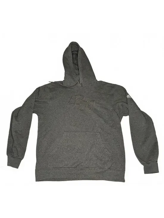 Adidas Rowan University RU Embroidered Gray Hoodie Medium