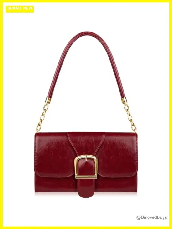 Vegan Leather Classic Crossbody Purse Hobo Bag Tote Handbag