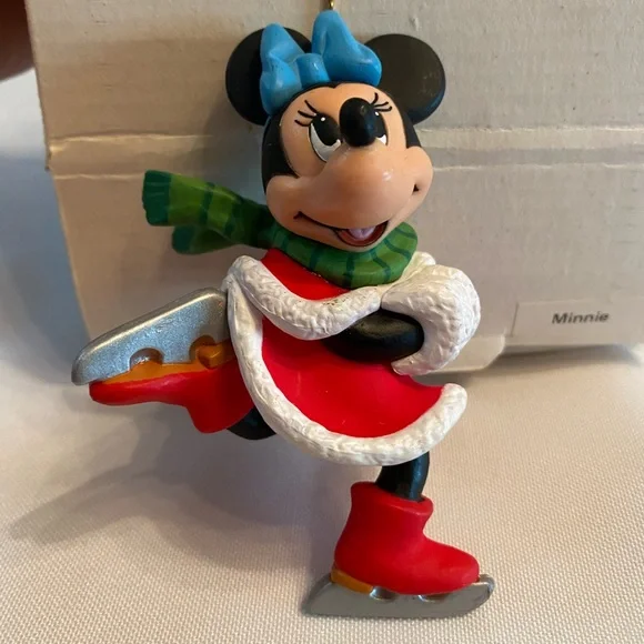 Vintage Walt Disney Christmas Ornament - Minnie Mouse in original box