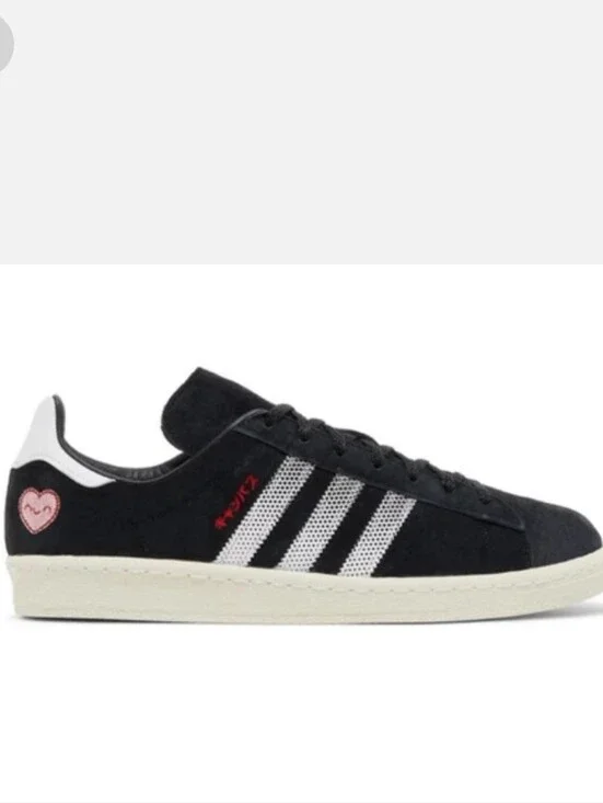 Adidas Originals Tokyo Manga Campus 80s - Black, white, pink, red